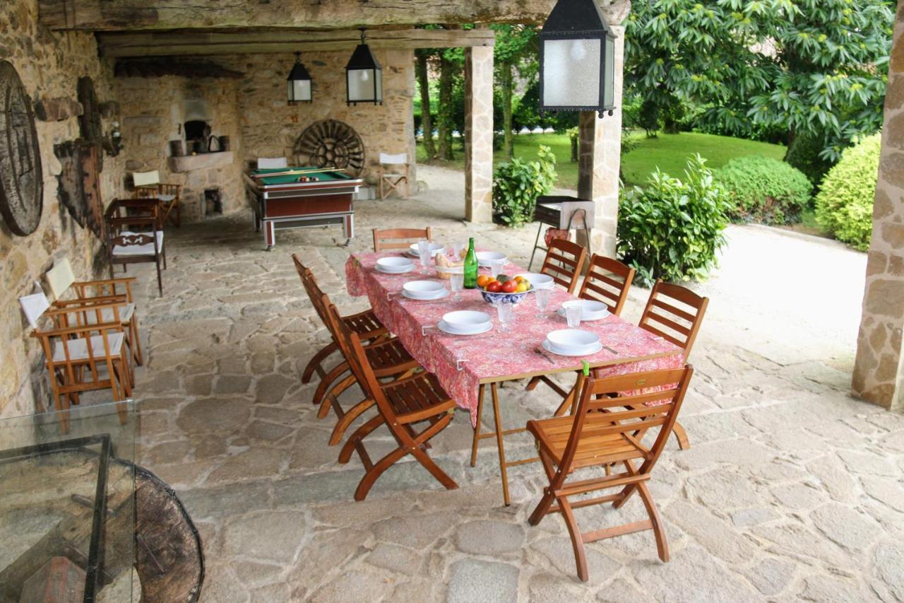 Вилла Pazo De Ceilan A Bana Экстерьер фото
